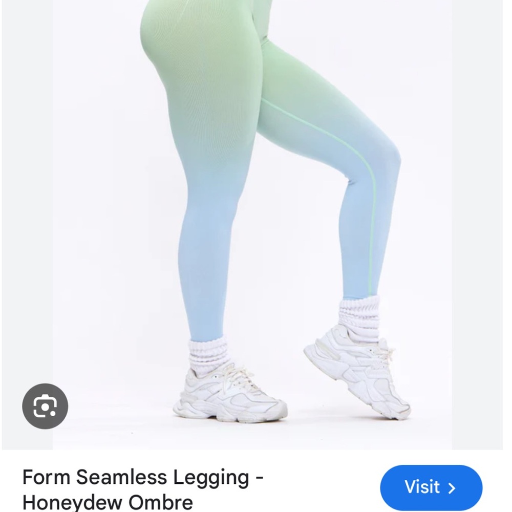 Buffbunny Form Seamless Ombre Size L Honeydew Ombre